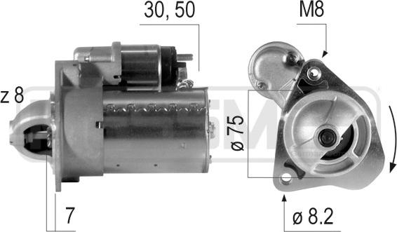 ERA 220386 - Starter www.molydon.hr