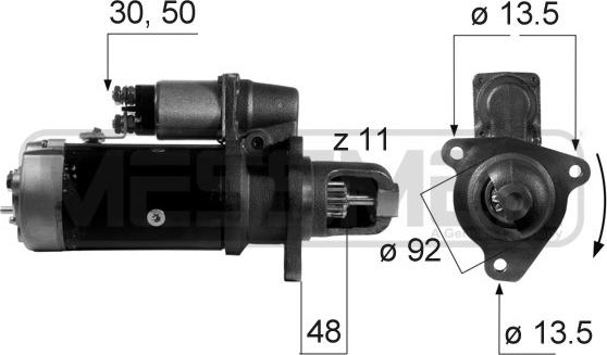 ERA 220261A - Starter www.molydon.hr