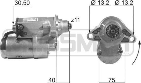 ERA 220203A - Starter www.molydon.hr