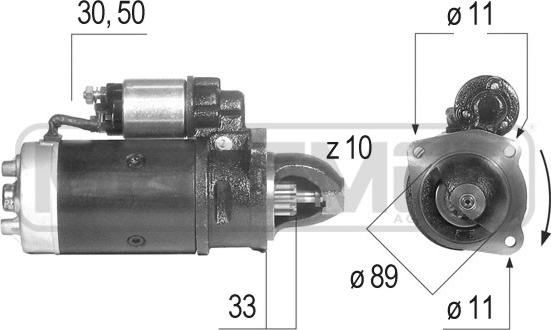 ERA 220280R - Starter www.molydon.hr