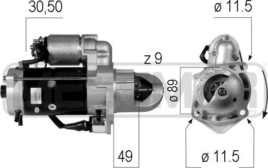 ERA 220278A - Starter www.molydon.hr