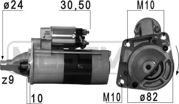 ERA 220711A - Starter www.molydon.hr