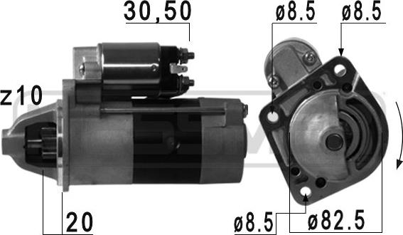 ERA 220718A - Starter www.molydon.hr