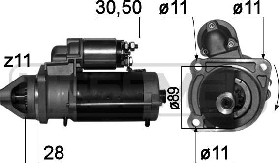 ERA 220731A - Starter www.molydon.hr