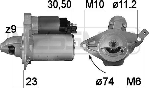 ERA 221015A - Starter www.molydon.hr