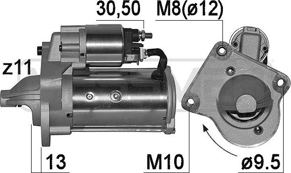 ERA 221011A - Starter www.molydon.hr