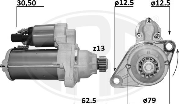 ERA 221089A - Starter www.molydon.hr