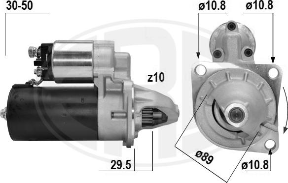 ERA 221080A - Starter www.molydon.hr