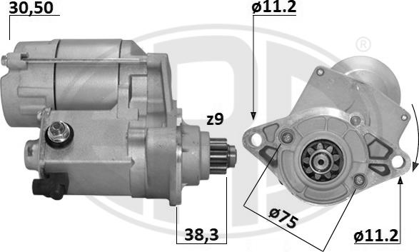 ERA 221039A - Starter www.molydon.hr