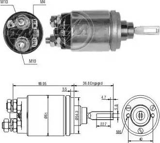 ERA 227444 - Elektromagnetni Prekidač, starter www.molydon.hr