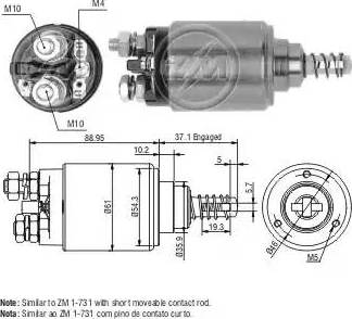 ERA 227447 - Elektromagnetni Prekidač, starter www.molydon.hr