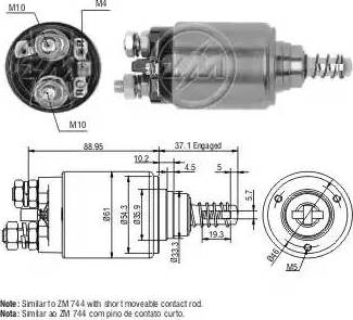 ERA 227450 - Elektromagnetni Prekidač, starter www.molydon.hr