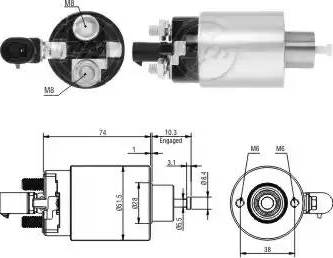 ERA 227479 - Elektromagnetni Prekidač, starter www.molydon.hr