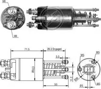 ERA 227477 - Elektromagnetni Prekidač, starter www.molydon.hr