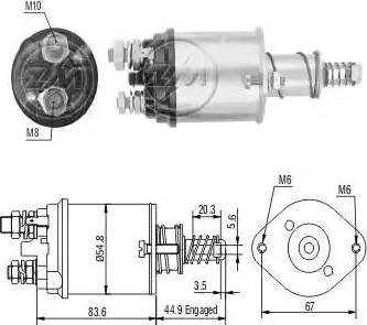 ERA 227556 - Elektromagnetni Prekidač, starter www.molydon.hr