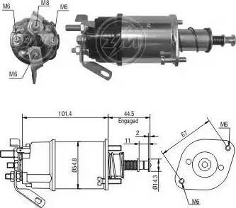 ERA 227550 - Elektromagnetni Prekidač, starter www.molydon.hr