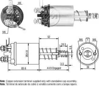 ERA 227553 - Elektromagnetni Prekidač, starter www.molydon.hr