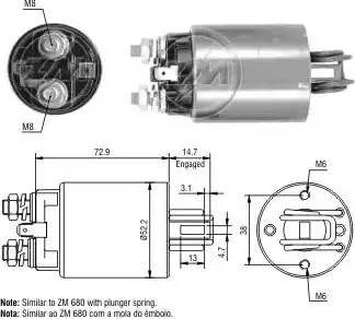 ERA 227504 - Elektromagnetni Prekidač, starter www.molydon.hr