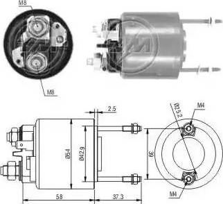 ERA 227516 - Elektromagnetni Prekidač, starter www.molydon.hr