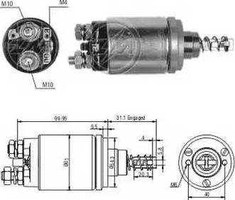 ERA 227589 - Elektromagnetni Prekidač, starter www.molydon.hr