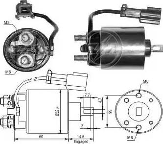 ERA 227696 - Elektromagnetni Prekidač, starter www.molydon.hr