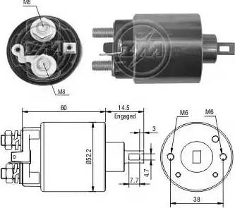 ERA 227693 - Elektromagnetni Prekidač, starter www.molydon.hr