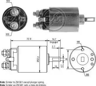 ERA 227642 - Elektromagnetni Prekidač, starter www.molydon.hr