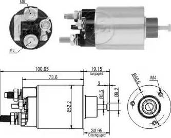 ERA 227654 - Elektromagnetni Prekidač, starter www.molydon.hr