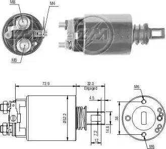 ERA 227653 - Elektromagnetni Prekidač, starter www.molydon.hr