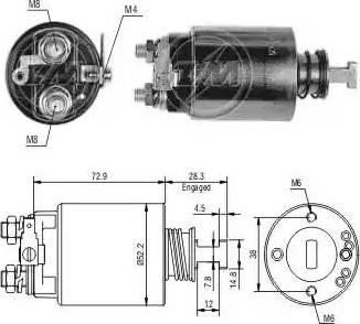 ERA 227657 - Elektromagnetni Prekidač, starter www.molydon.hr