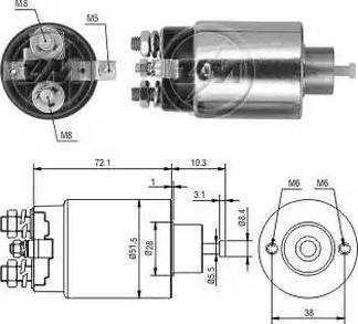 ERA 227666 - Elektromagnetni Prekidač, starter www.molydon.hr