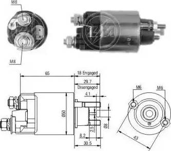 ERA 227683 - Elektromagnetni Prekidač, starter www.molydon.hr