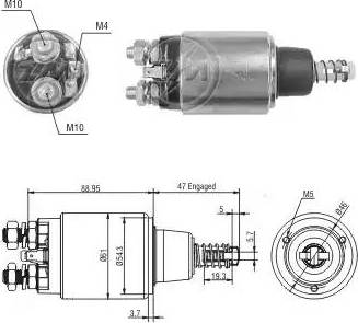 ERA 227622 - Elektromagnetni Prekidač, starter www.molydon.hr