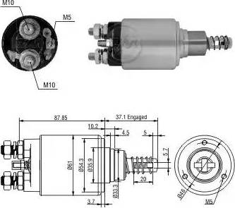 ERA 227091 - Elektromagnetni Prekidač, starter www.molydon.hr