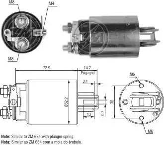 ERA 227093 - Elektromagnetni Prekidač, starter www.molydon.hr