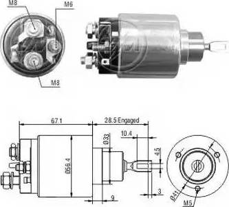 ERA 227047 - Elektromagnetni Prekidač, starter www.molydon.hr