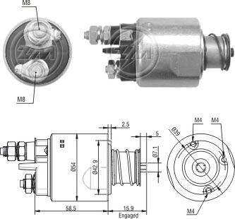 ERA 227059 - Elektromagnetni Prekidač, starter www.molydon.hr