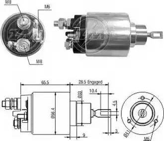 ERA 227052 - Elektromagnetni Prekidač, starter www.molydon.hr