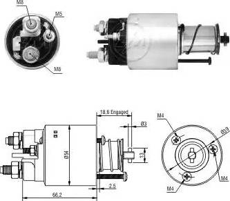 ERA 227061 - Elektromagnetni Prekidač, starter www.molydon.hr