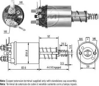 ERA 227085 - Elektromagnetni Prekidač, starter www.molydon.hr