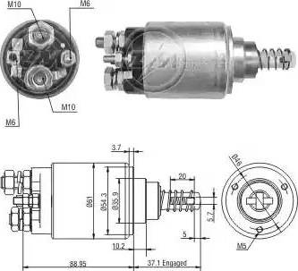 ERA 227087 - Elektromagnetni Prekidač, starter www.molydon.hr