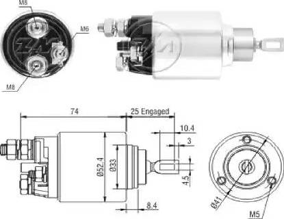 ERA 227034 - Elektromagnetni Prekidač, starter www.molydon.hr