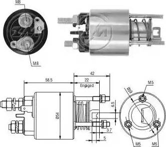 ERA 227079 - Elektromagnetni Prekidač, starter www.molydon.hr