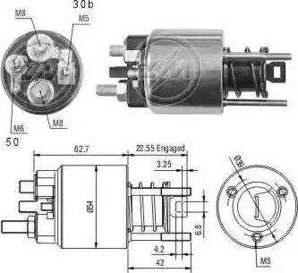 ERA 227151 - Elektromagnetni Prekidač, starter www.molydon.hr