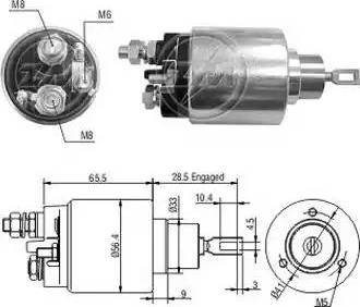 ERA 227165 - Elektromagnetni Prekidač, starter www.molydon.hr