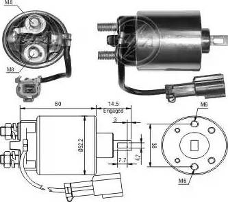 ERA 227106 - Elektromagnetni Prekidač, starter www.molydon.hr