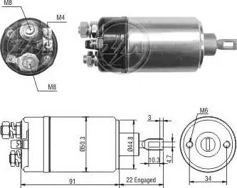 ERA 227182 - Elektromagnetni Prekidač, starter www.molydon.hr