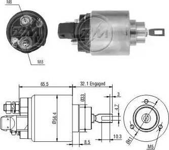 ERA 227869 - Elektromagnetni Prekidač, starter www.molydon.hr