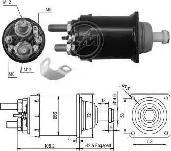 ERA 227810 - Elektromagnetni Prekidač, starter www.molydon.hr