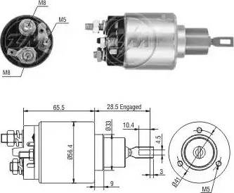 ERA 227393 - Elektromagnetni Prekidač, starter www.molydon.hr